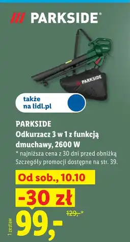 Lidl Odkurzacz Parkside oferta