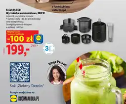 Lidl Wyciskarka wolnoobrotowa SilverCrest oferta