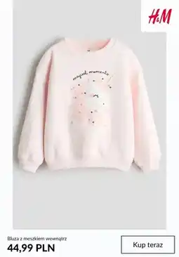H&M Bluza z meszkiem wewnątrz H & M oferta