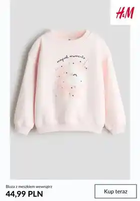 Bluza z meszkiem wewnątrz H & M