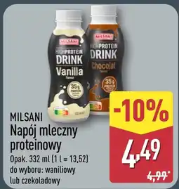 ALDI Napój mleczny Milsani oferta