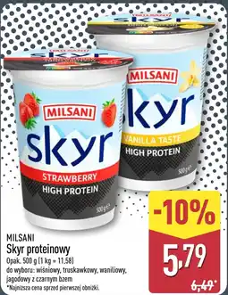ALDI Skyr Milsani oferta