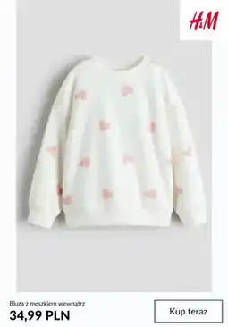 H&M Bluza z meszkiem wewnątrz H & M oferta