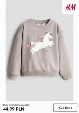H&M Bluza z meszkiem wewnątrz H & M oferta