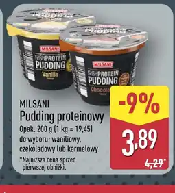 ALDI Pudding Milsani oferta