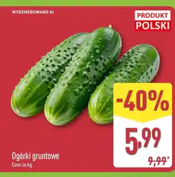 ALDI Ogórki Polski oferta
