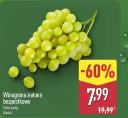 ALDI Winogrona oferta