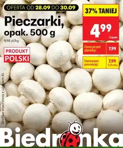 Biedronka Pieczarki oferta