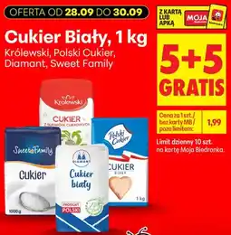 Biedronka Cukier biały Królewski oferta