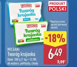 ALDI Twaróg Milsani oferta