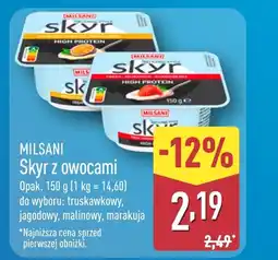 ALDI Skyr Milsani oferta