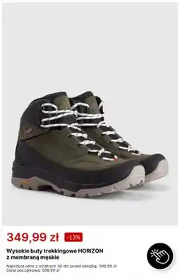 4F Wysokie buty trekkingowe Horizon z membraną męskie 4F oferta