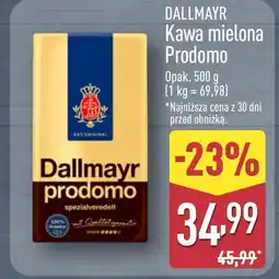 ALDI Kawa mielona Dallmayr oferta