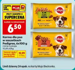 Biedronka Karma dla psa Pedigree oferta