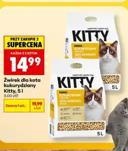 Biedronka Żwirek Kitty oferta