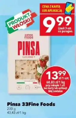 Lewiatan Pinsa 33Fine Foods oferta