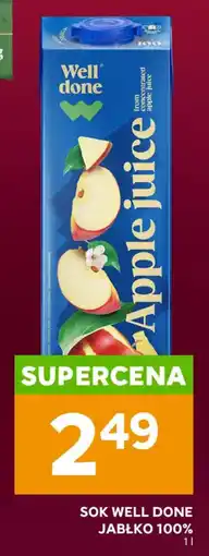 Stokrotka Sok Well Done Jabłko 100% oferta