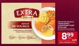 Stokrotka Kotlet de volaille z marchewką z groszkiem i pureé Extra Line oferta