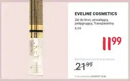 Rossmann Żel do brwi utrwalający pielęgnujący Transparentny Eveline Cosmetics oferta