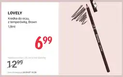 Rossmann Kredka do oczu z temperówką Brown Lovely oferta