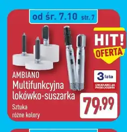 ALDI Multifunkcyjna lokówko-suszarka Ambiano oferta