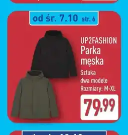 ALDI Parka męska Up2fashion oferta