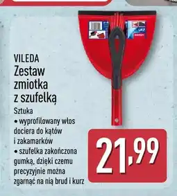 ALDI Zestaw zmiotka z szufelką Vileda oferta