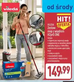 ALDI Zestaw mop z wiadrem H2prO ONE Vileda oferta