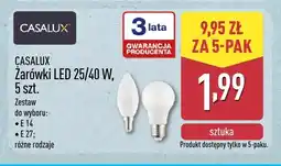 ALDI Żarówki LED E14 5-pak Casalux oferta