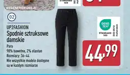 ALDI Spodnie sztruksowe damskie UP2FASHION oferta