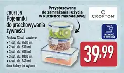 ALDI Pojemniki do przechowywania żywności Crofton oferta