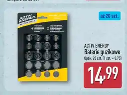 ALDI Baterie guzikowe Activ Energy oferta