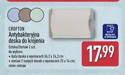 ALDI Antybakteryjna deska do krojenia duża 36,2x24,3 cm Crofton oferta