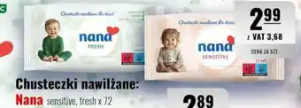 Eurocash Chusteczki nawilżane: Nana oferta