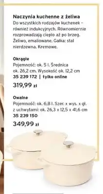 Tchibo Naczynie kuchenne z żeliwa okrągłe Tchibo oferta