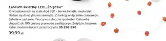 Łańcuch świetlny LED Żołędzie