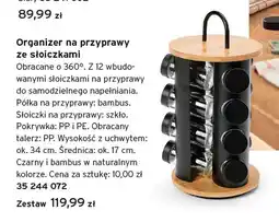 Tchibo Organizer na przyprawy ze słoiczkami oferta