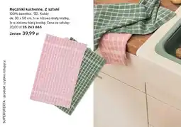 Tchibo Ręczniki kuchenne 2-pak 30x50 cm oferta