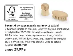 Tchibo Szczotki do czyszczenia warzyw 2 sztuki oferta