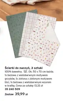 Tchibo Ścierki do naczyń 3 sztuki oferta
