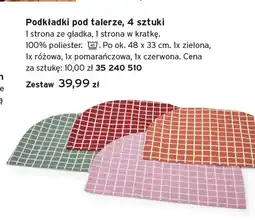 Tchibo Podkładki pod talerze 4 sztuki oferta