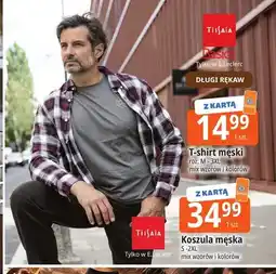 E.Leclerc T-shirt męski z długim rękawem Tissaia oferta