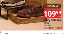 E.Leclerc Buty damskie skórzane Hess oferta