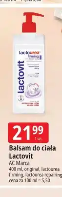 E.Leclerc Balsam do ciała Lactovit lactourea firming oferta