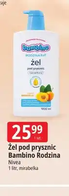 E.Leclerc Żel pod prysznic Bambino Rodzina mirabelka oferta