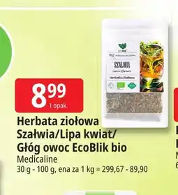 E.Leclerc Herbata ziołowa lipa kwiat EcoBlik bio oferta