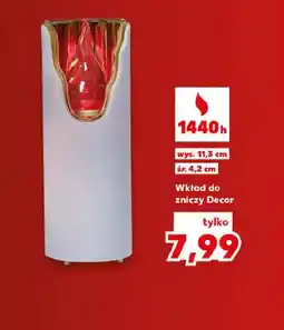 Kaufland Wkład do zniczy Decor oferta