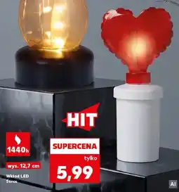 Kaufland Wkład LED Serce oferta