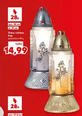 Znicz szklany Pąk