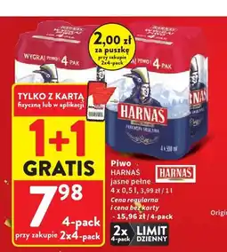 Intermarche Piwo Harnaś 4-pak oferta